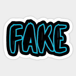 Fake Sticker